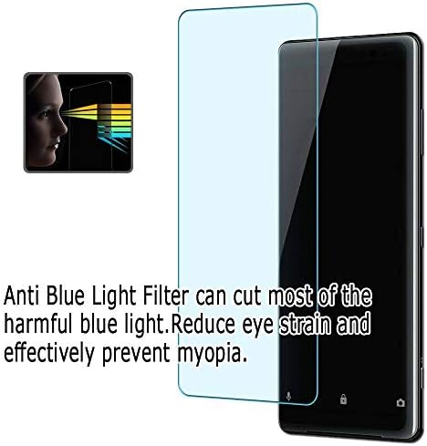 Puccy 3 Csomag Anti Kék Fény, a Képernyő Védő Fólia, Kompatibilis a SAMSUNG Galaxy Note 20 5G / Note20 SM-N981F SM-N981B