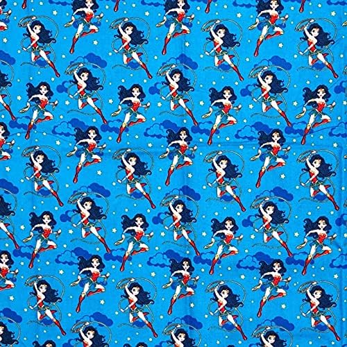 1 Yard - Csoda, hogy Nő a Kék Pamut Szövet (Nagy Foltvarrás, Varrás, Kézműves Projekt, Paplant, Párnát & More) 1 méter X