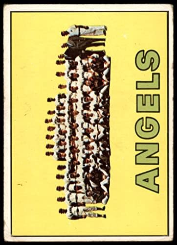1967 Topps 327 Angyalok Csapat Los Angeles-i Angyalok (Baseball Kártya) JÓ Angyalok