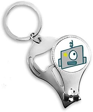 Univerzum az Idegen Egyetlen Szem Robot Köröm Zimankó Gyűrű kulcstartó Sörnyitó Clipper