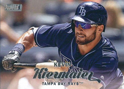2017 Topps Stadion Club 182 Kevin Kiermaier Tampa Bay Rays Baseball Kártya