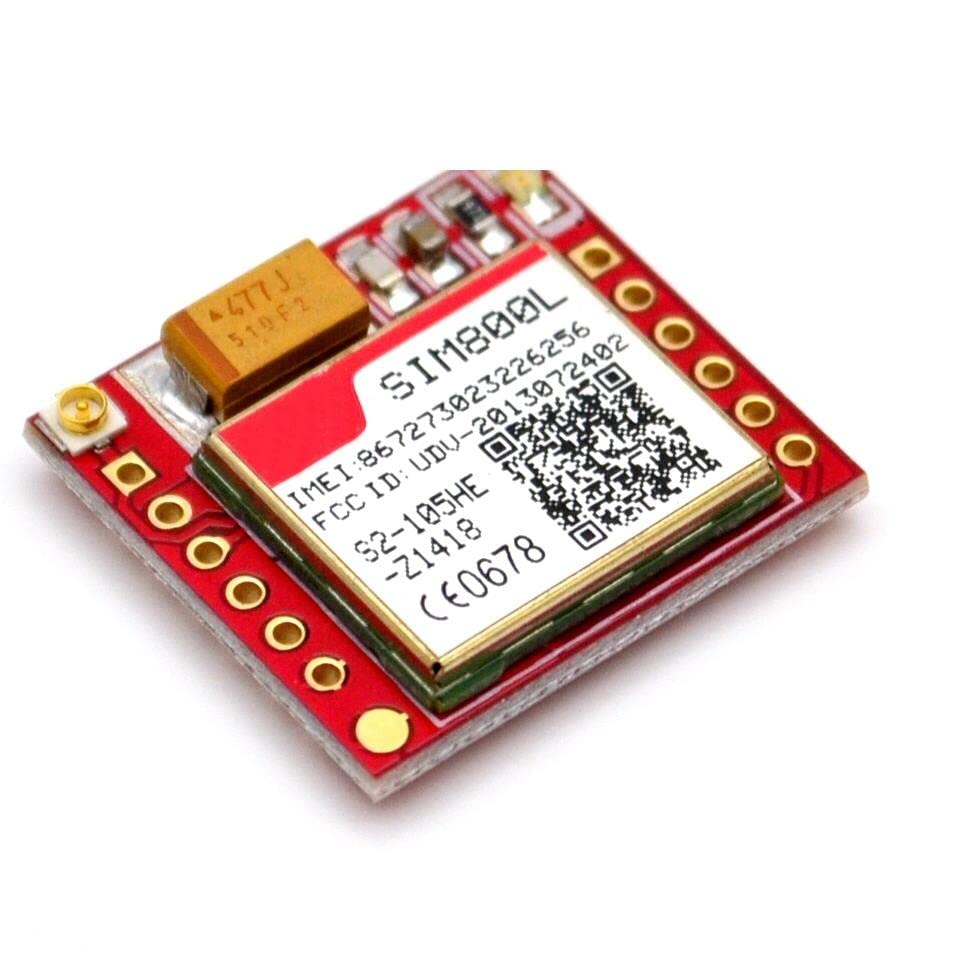 Legkisebb SIM800L GPRS a GSM Modul MicroSIM Kártya Core Board Quad-Band TTL Soros Port, Az Antenna