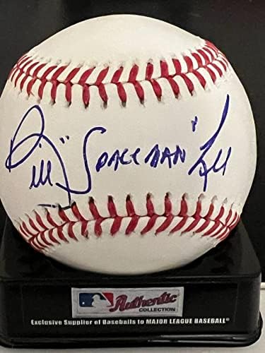 Bill Lee űrhajós Boston Red Sox Aláírt Oml Baseball - Dedikált Baseball
