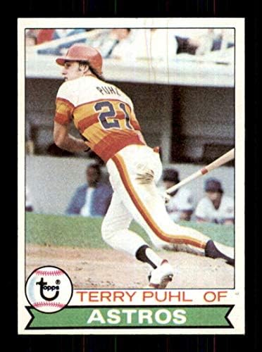1979 Topps 617 Terry Puhl Houston Astros MLB Baseball Kártya EX Kiváló
