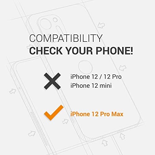kwmobile Kors Esetben Kompatibilis Apple iPhone 12 Pro Max Esetben Heveder - Utazási Fekete/Multicolor/Átlátszó