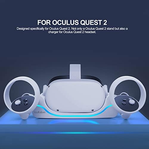 Vakdon Mágneses Töltés Dokkoló Oculus Quest 2 VR Headset, a Quest 2 Érintse meg a Vezérlő Markolat Fedezze Anti-Slip Anti-Dobd