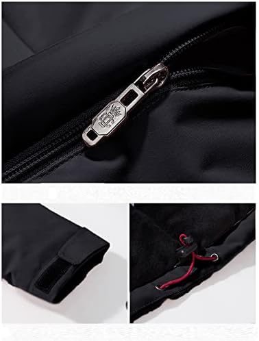 Maqroz Eső Kabát Női Vízálló,Elektromos Fűthető Kabát, USB Interfész, Meleg Téli Kabát(Nem Power Bank)