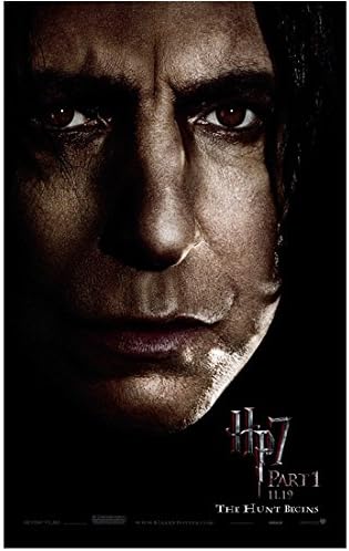 Harry Potter Halál Ereklyéi 1. Rész Promo Közelről Alan Rickman, Mint Perselus Piton, 8 x 10 Inch-Fotó