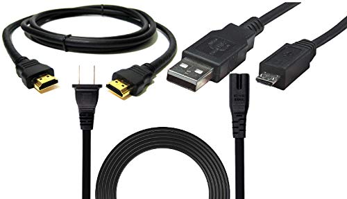 BRENDEZ cserekészüléket Kábel - HDMI Kábel Ethernet férfi Férfi + USB Kábel + Tápkábel Kompatibilis Sony Playstation 4 Pro