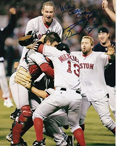 BRONSON ARROYO BOSTON RED SOX WS CHAMPS 2004 AKCIÓ ALÁÍRT 8x10 - Dedikált MLB Fotók