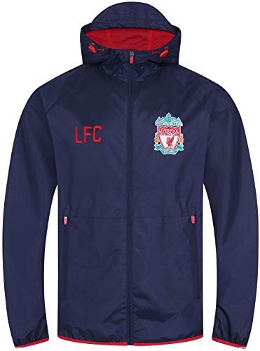 A Liverpool FC Hivatalos Foci Ajándék, Férfi Zuhany Kabát Széldzseki