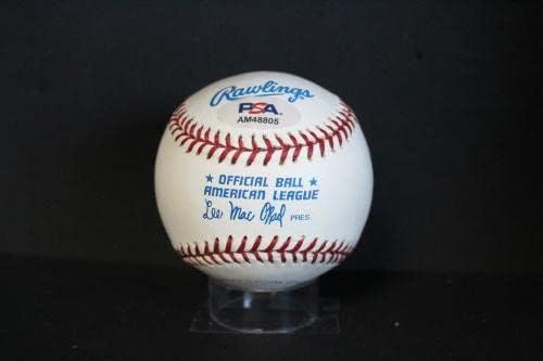 Bobby Knoop Aláírt Baseball Autogramot Auto PSA/DNS AM48805 - Dedikált Baseball