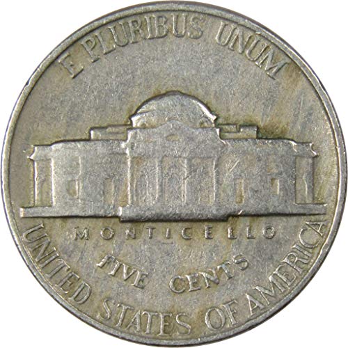 1948 Jefferson Nikkel 5 centest AG Jó 5c MINKET Érme Gyűjthető