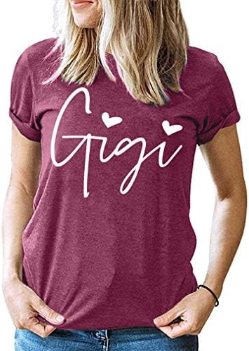 Umsuhu Gigi Pólók Női Nagyi póló Ajándék Pólók