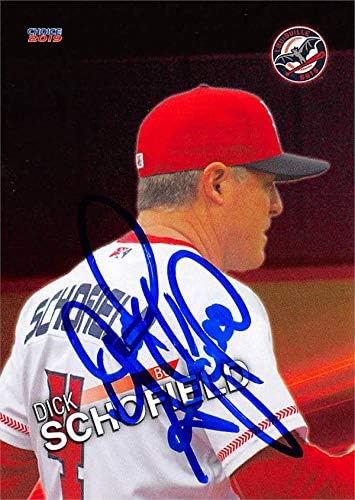 Autogramot Raktár 626801 Dick Schofield Dedikált Baseball Kártya - Louisville A Denevérek, Cincinnati Reds 2019 Választás