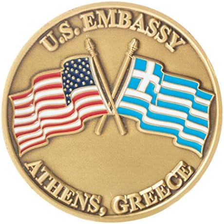 Amerikai egyesült Államok Athén, Görögország Nagykövetség Kihívás Érme
