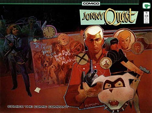 Jonny Quest (Comico) 11 VF/NM ; COMICO képregény