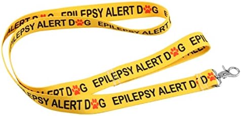PWHAOO Epilepszia Éber Kutya Vezető Sürgősségi Orvosi Kutya Póráz Epilepszia Orvosi Figyelmeztetés Ajándék Figyelmeztető