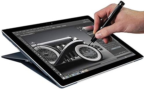 Navitech Ezüst Mini Jó Pont a Digitális Aktív Toll Kompatibilis A Yuntab 10.1 inches Tablet 3G Ultra HD