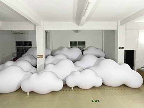 SAYOK Felfújható PVC Felhő Léggömbök RGB Világítás Felfújható Felhők Lógó Dekoráció Rendezvény/Hirdet/kiállítás/Kiállítás/Fél(1DB,