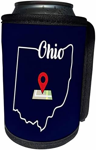 3dRose Látogató Ohio Itt Állami Vázlat Utazási Jelölő Lehet Hűvösebb Üveg Wrap (cc-363722-1)