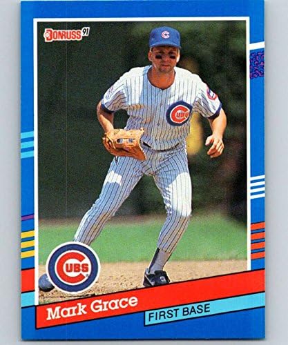 1991 Donruss 199 Mark Grace NM-MT Chicago Cubs Baseball, MLB