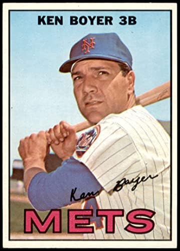 1967 Topps 105 Ken Boyer New York Mets (Baseball Kártya) EX+ Mets