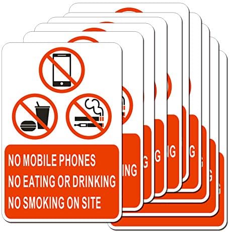 Tilos a Dohányzás Nem Maga Ebben a Jármű Matrica Jel 10 Készlet 1,5 X 3 Inch 5 Millió Laminált Vinil-a Tökéletes Védelem